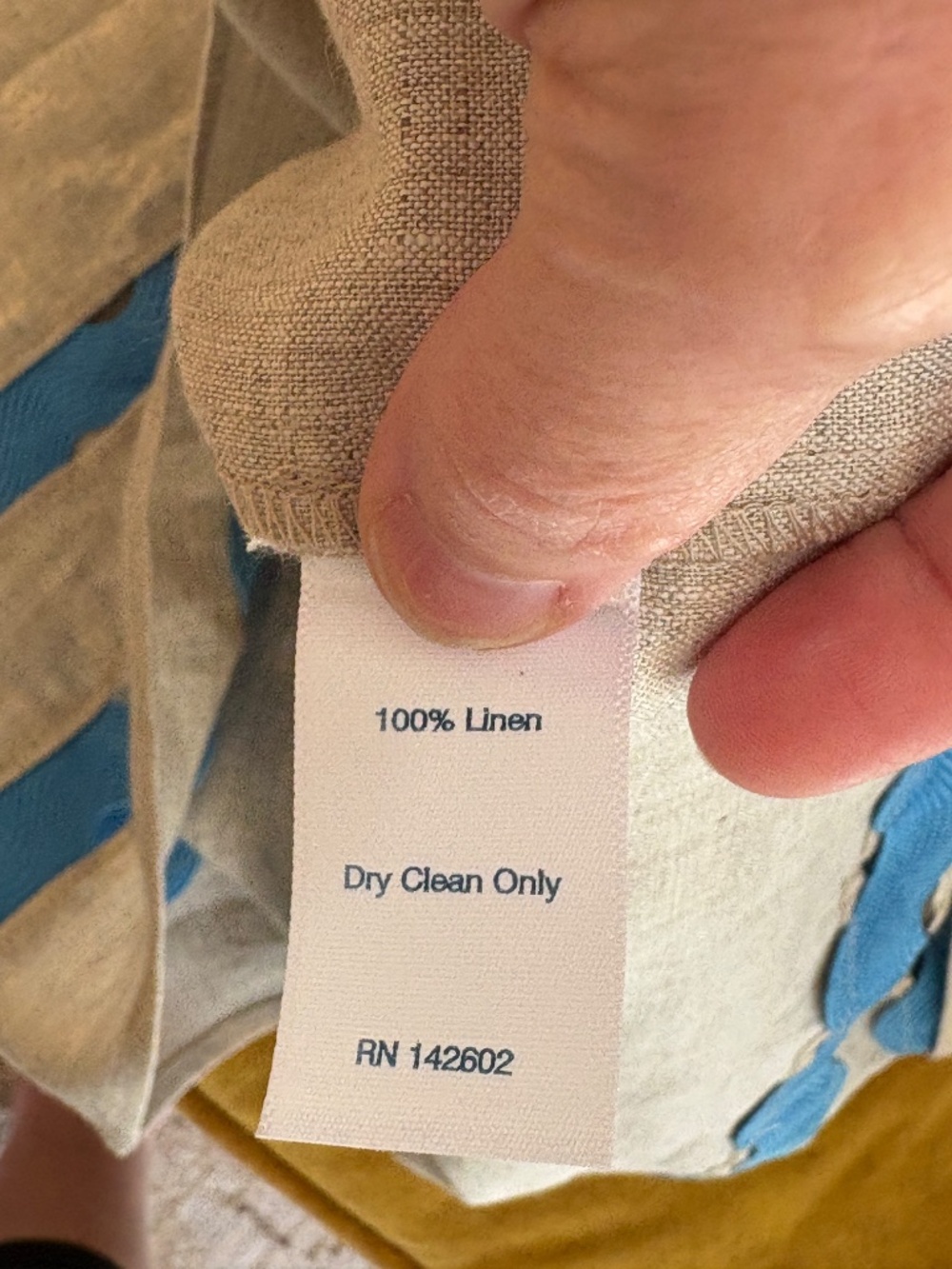 Sail to Sable Linen Maxi Dress Small and Metallic Gold with Ric/Rac Detail NWT - Picture 7 of 10
